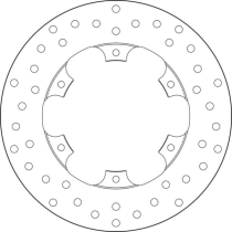 Disque de frein avant fixe Brembo Oro PIAGGIO 2