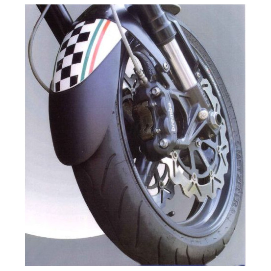 Prolongateur de garde boue avant ERMAX - Noir - HONDA 680 DN-01 2008-2012