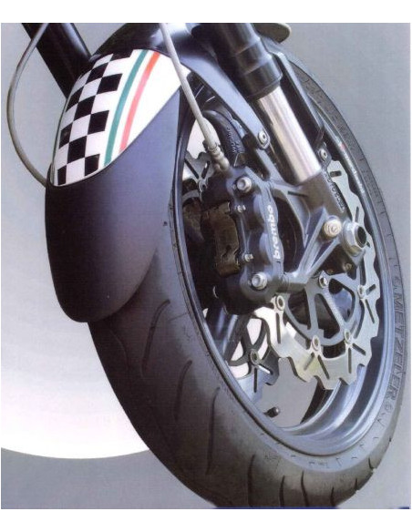 Prolongateur de garde boue avant ERMAX - Noir - HONDA 680 DN-01 2008-2012
