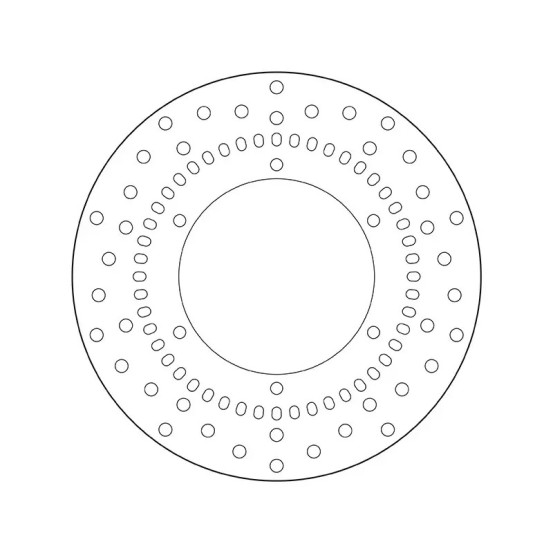 Disque de frein arrière fixe Brembo Oro PIAGGIO