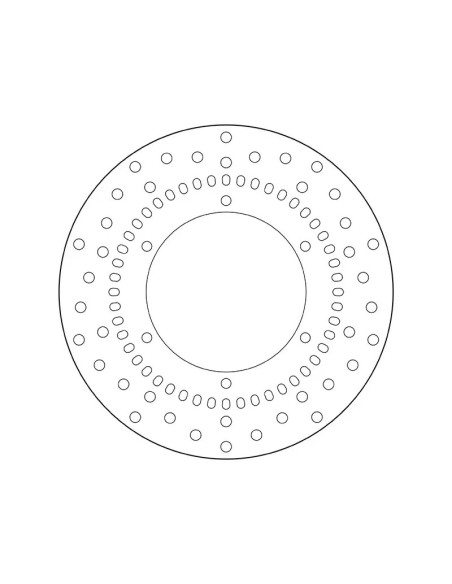 Disque de frein arrière fixe Brembo Oro PIAGGIO