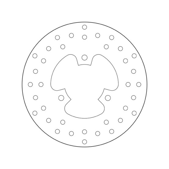 Disque de frein avant fixe Brembo Oro PEUGEOT
