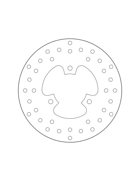 Disque de frein avant fixe Brembo Oro PEUGEOT