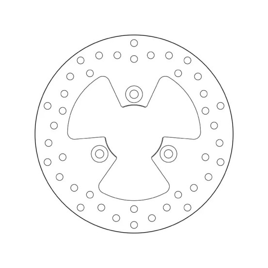 Disque de frein avant fixe Brembo Oro PEUGEOT