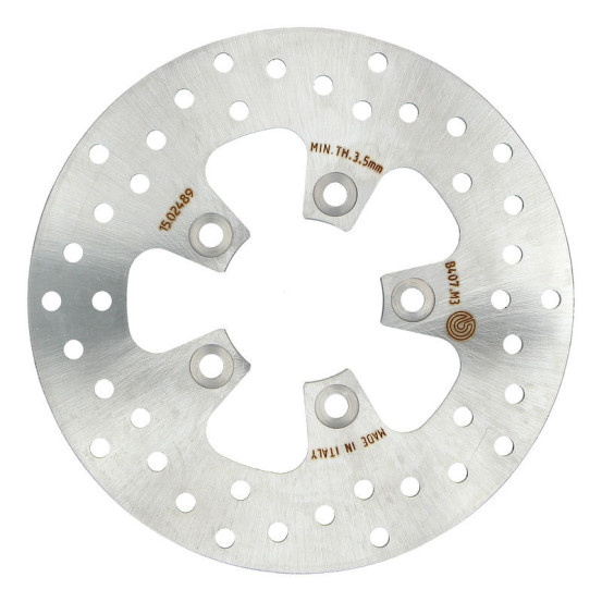 Disque de frein arrière fixe Brembo Oro PEUGEOT