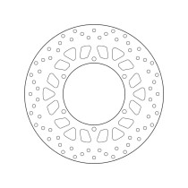 Disque de frein avant fixe Brembo Oro YAMAHA 2