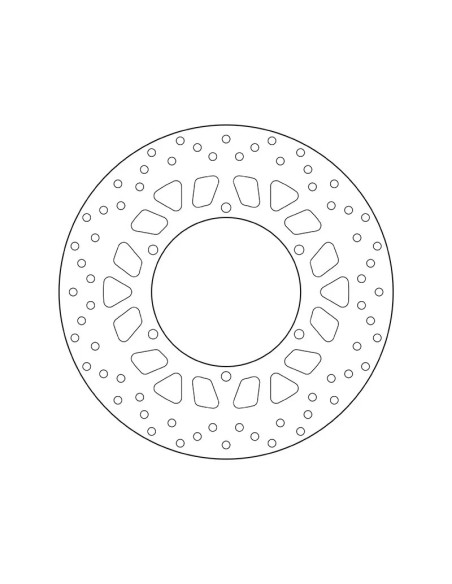 Disque de frein avant fixe Brembo Oro YAMAHA