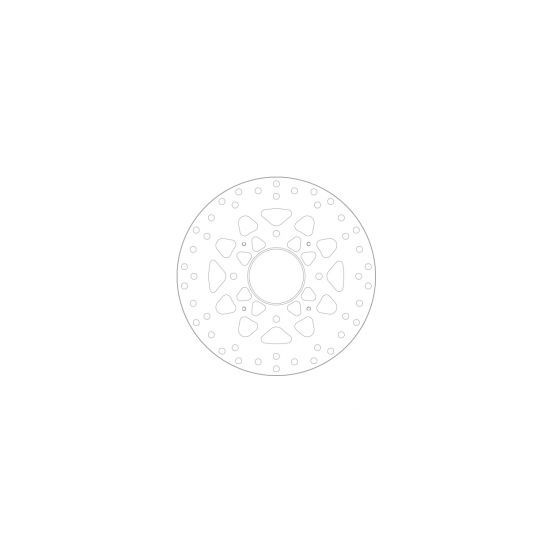 Disque de frein arrière fixe Brembo Oro HONDA