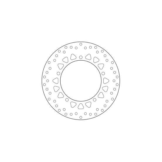 Disque de frein avant fixe Brembo Oro HONDA