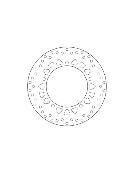 Disque de frein avant fixe Brembo Oro HONDA