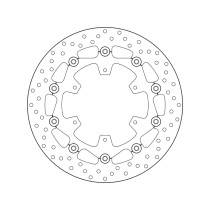 Disque de frein avant flottant Brembo Oro KTM 2