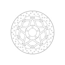 Disque de frein avant flottant Brembo Oro KAWASAKI 2