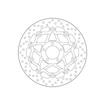 Disque de frein avant flottant Brembo Oro KAWASAKI 2