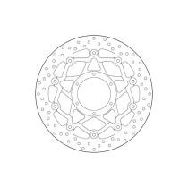 Disque de frein avant flottant Brembo Oro HONDA 2