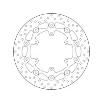 Disque de frein avant flottant Brembo Oro YAMAHA 2