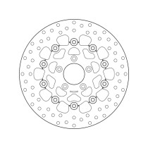 Disque de frein avant flottant Brembo Oro HARLEY DAVIDSON 2