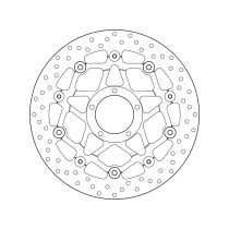 Disque de frein avant flottant Brembo Oro DUCATI