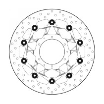 Disque de frein avant flottant Brembo Oro HONDA 2