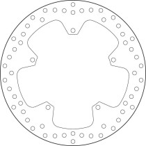 Disque de frein avant fixe Brembo Oro YAMAHA 2