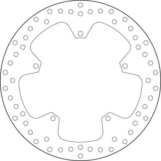 Disque de frein avant fixe Brembo Oro YAMAHA