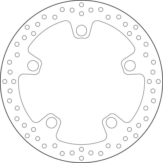 Disque de frein avant fixe Brembo Oro HONDA