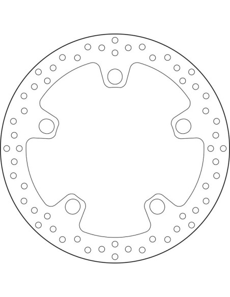 Disque de frein avant fixe Brembo Oro HONDA