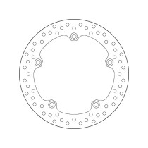 Disque de frein arrière fixe Brembo Oro HONDA 2