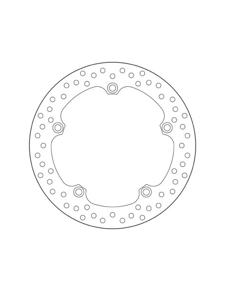 Disque de frein arrière fixe Brembo Oro HONDA