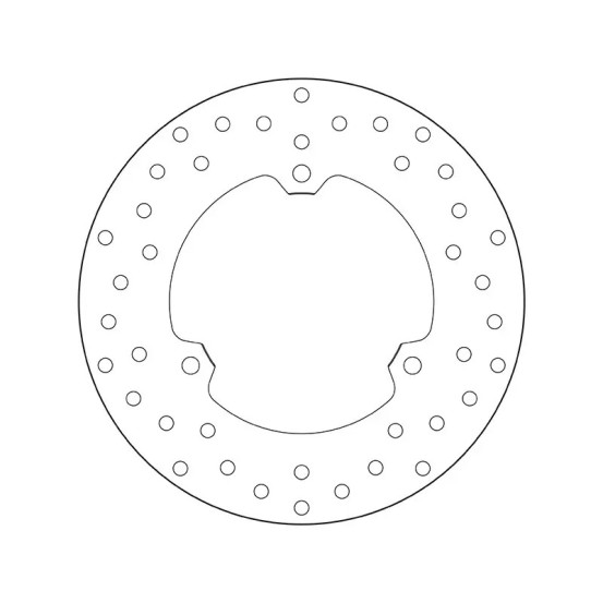 Disque de frein arrière fixe Brembo Oro YAMAHA