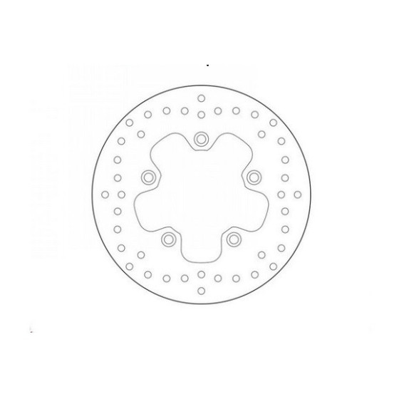 Disque de frein avant fixe Brembo Oro SYM