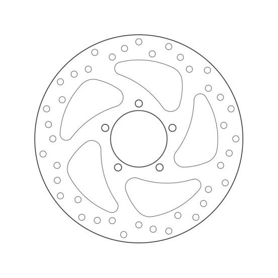 Disque de frein arrière fixe Brembo Oro DUCATI