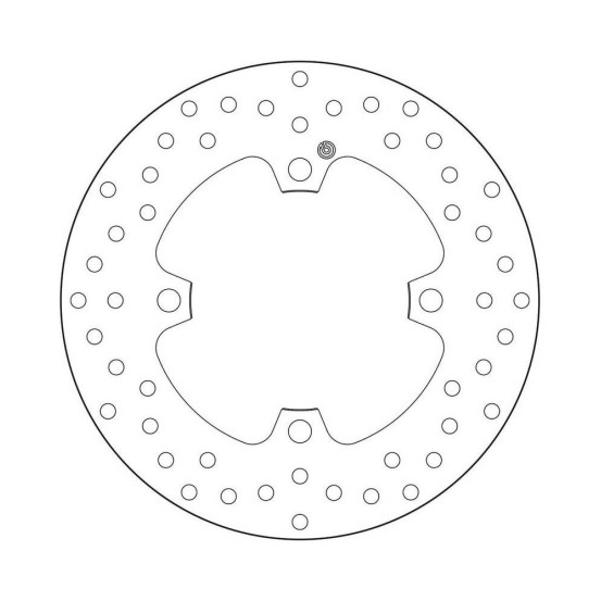 Disque de frein arrière fixe Brembo Oro KAWASAKI