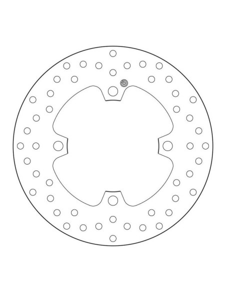 Disque de frein arrière fixe Brembo Oro KAWASAKI