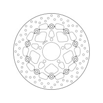 Disque de frein avant flottant Brembo Oro SUZUKI 2