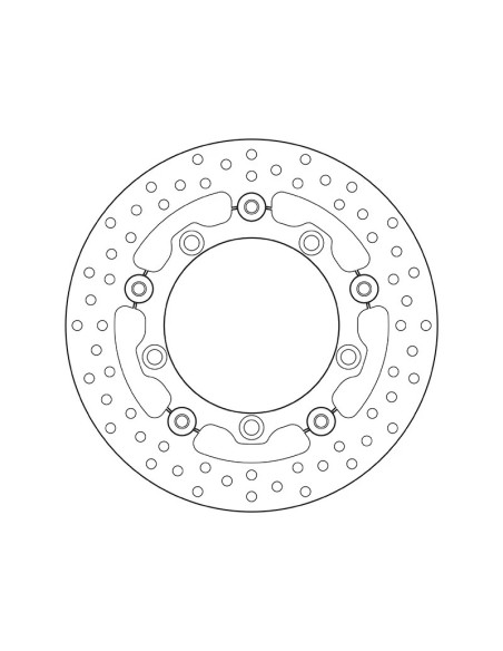 Disque de frein avant flottant Brembo Oro SUZUKI