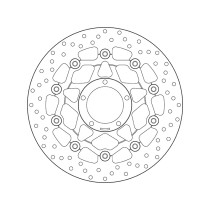 Disque de frein avant flottant Brembo Oro DUCATI 2