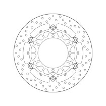 Disque de frein avant flottant Brembo Oro BMW