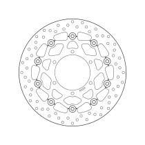 Disque de frein avant flottant Brembo Oro SUZUKI 2