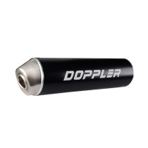 Silencieux d'échappement DOPPLER Streetcup Noir Peugeot 103 Vogue / SP / MVL / MBK / Motobécane 51 (D.60mm)