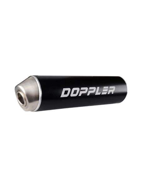 Silencieux d'échappement DOPPLER Streetcup Noir Peugeot 103 Vogue / SP / MVL / MBK / Motobécane 51 (D.60mm)