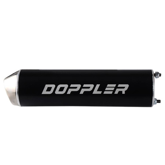 Silencieux d'échappement DOPPLER Streetcup Noir Peugeot 103 Vogue / SP / MVL / MBK / Motobécane 51 (D.60mm)