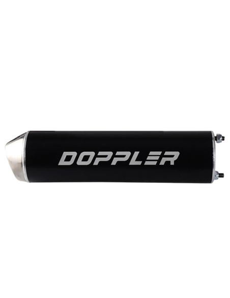 Silencieux d'échappement DOPPLER Streetcup Noir Peugeot 103 Vogue / SP / MVL / MBK / Motobécane 51 (D.60mm)