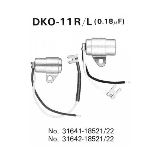 Condensateur Gauche TOURMAX SUZUKI 250/350/500 GT