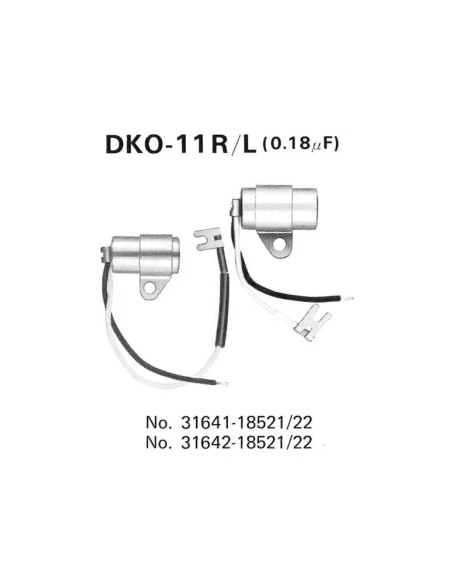 Condensateur Droit TOURMAX SUZUKI 250 à 500cc