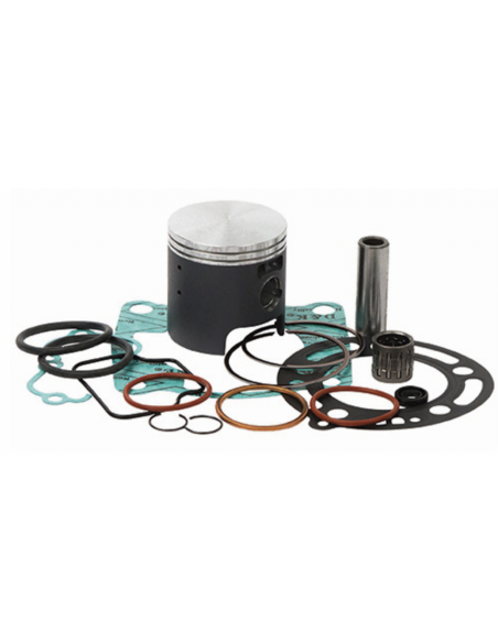 Kit piston coulé VERTEX Race 12 degrés mono-segment + pochette de joints haut moteur KTM 125 SX -HUSQVARNA TC - GAS GAS MC