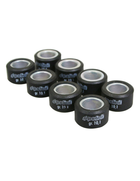 Jeu de 8 galets de variateur POLINI 20x12mm