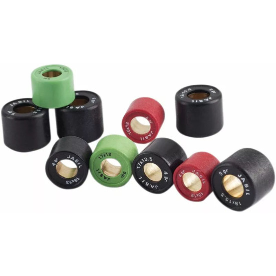 Jeu de 6 galets de variateur JASIL 15x12mm