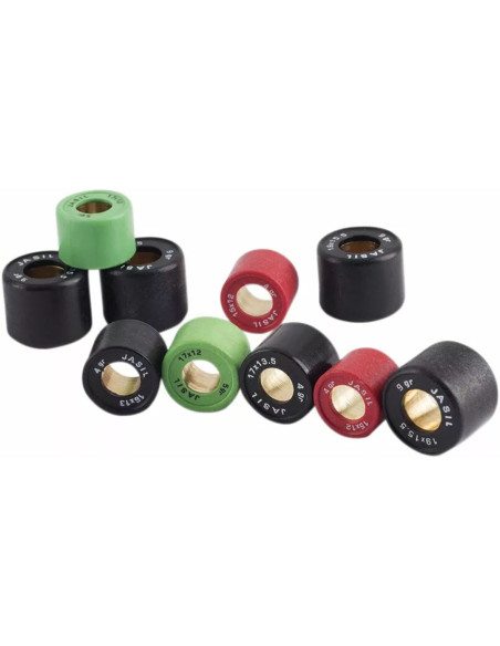 Jeu de 6 galets de variateur JASIL 16x13mm
