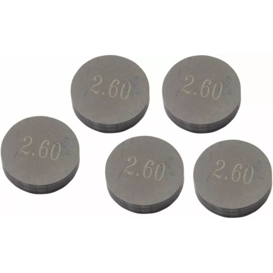 Jeu de 5 pastilles de soupapes PROX Ø 10.00 mm