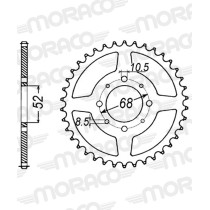 Couronne acier Supersprox Pas 428 CE101